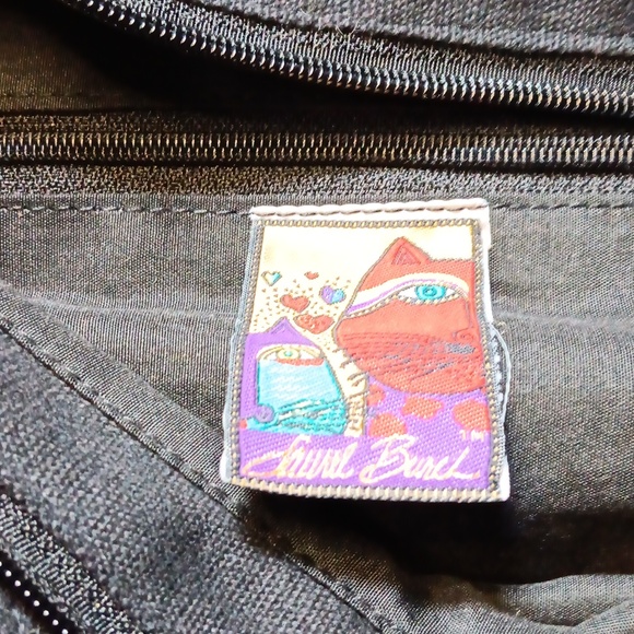 Vintage Laurel Burch 3 cats bag - Picture 3 of 4